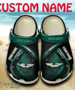 Aston_Martin Clog Shoes Car Full Print For Fans Custom Name Gift Men Women