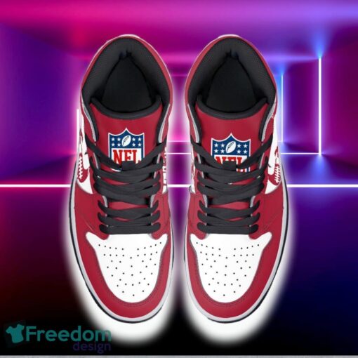 Atlanta Falcons Air Jordan Hightop Shoes New Custom Name For Fans Gift Sneaker - Atlanta Falcons Air Jordan Hightop Shoes Photo 6