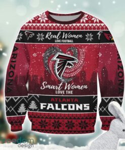 Atlanta Falcons Logo Ugly Christmas Sweater For Fans Men And Women Christmas Gift Ideas Product Photo 1