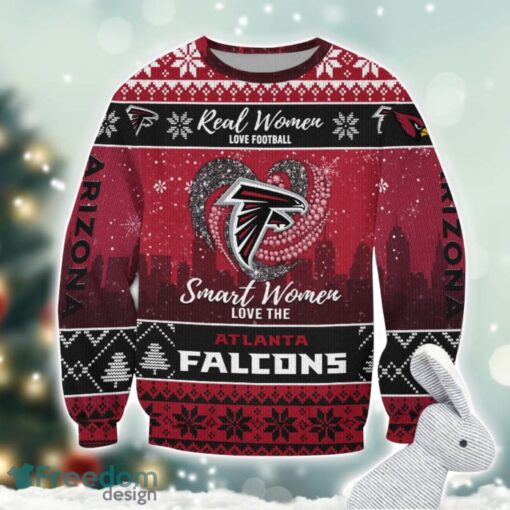 Atlanta Falcons Logo Ugly Christmas Sweater For Fans Men And Women Christmas Gift Ideas Product Photo 1