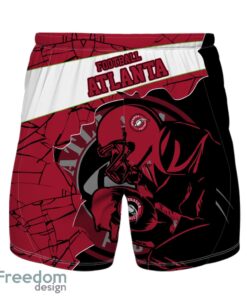 Atlanta Football Team Personalized Name Number Hawaiian Shirt And Shorts Team Gift Product Photo 2