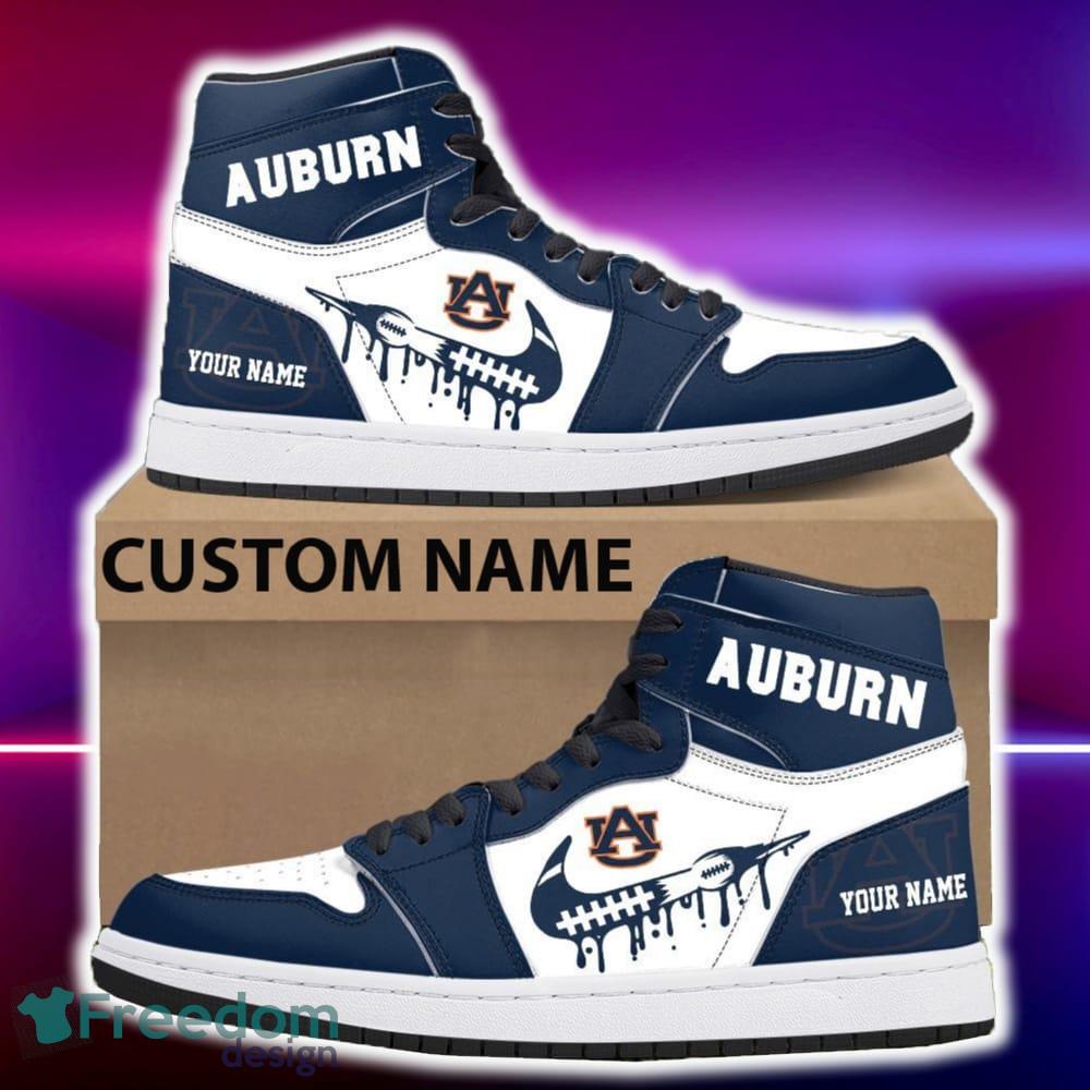 Auburn Tigers Air Jordan Hightop Shoes New Custom Name For Fans Gift Sneaker image Auburn Tigers Air Jordan Hightop Shoes New Custom Name For Fans Gift Sneaker - Auburn Tigers Air Jordan Hightop Shoes Photo 4