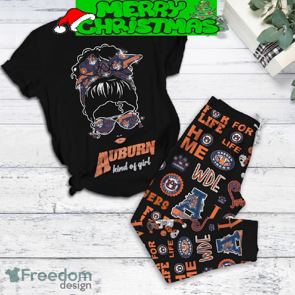 Auburn Tigers Kind Fleece Pajamas Set Men Women For Fans image Auburn Tigers Kind Fleece Pajamas Set Men Women For Fans - Auburn Tigers Kind Fleece Pajamas Set-1