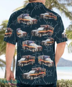 Austin County, Texas, Austin County EMS Aloha Hawaiian Shirt Beach Gift Shirt Product Photo 2