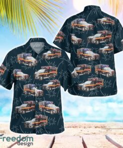 Austin County, Texas, Austin County EMS Aloha Hawaiian Shirt Beach Gift Shirt