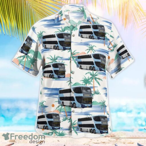 Australia, Double-decker Buses Bustech Hawaiian Shirt Beach Shirt For Men And Women Product Photo 3