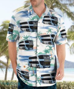 Australia, Double-decker Buses Bustech Hawaiian Shirt Beach Shirt For Men And Women Product Photo 4