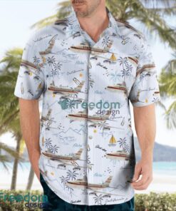 Australia Qantas Boeing 707 138 Vintage Hawaiian Shirt Beach Summer Shirt image Australia Qantas Boeing 707-138 Vintage Hawaiian Shirt Beach Summer Shirt Product Photo 3