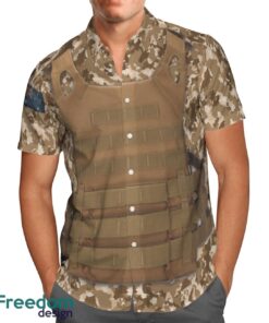 Australian Army Tactical Vest Hawaiian Shirt Men Women Beach Shirt Product Photo 2