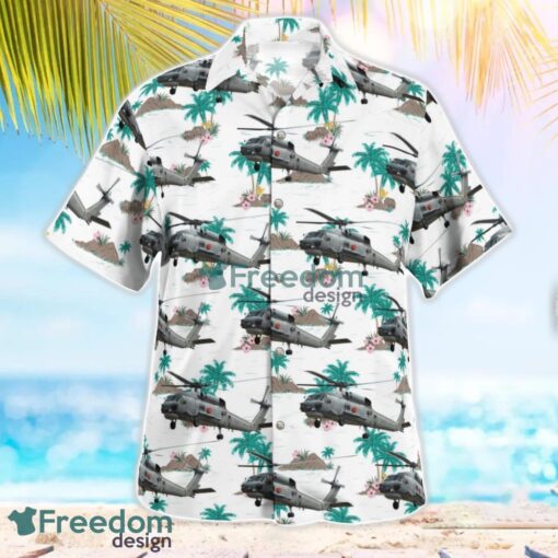 Australian Fleet Air Arm 816 Squadron RAN Sikorsky (ASTA) S-70B-2 Seahawk Hawaiian Shirt Beach Summer Shirt Product Photo 2