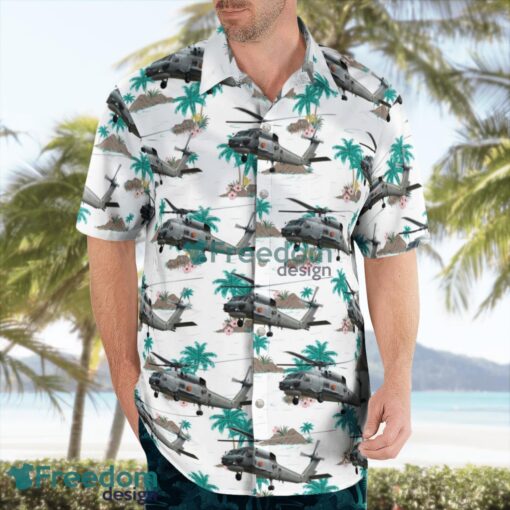 Australian Fleet Air Arm 816 Squadron RAN Sikorsky (ASTA) S-70B-2 Seahawk Hawaiian Shirt Beach Summer Shirt Product Photo 3