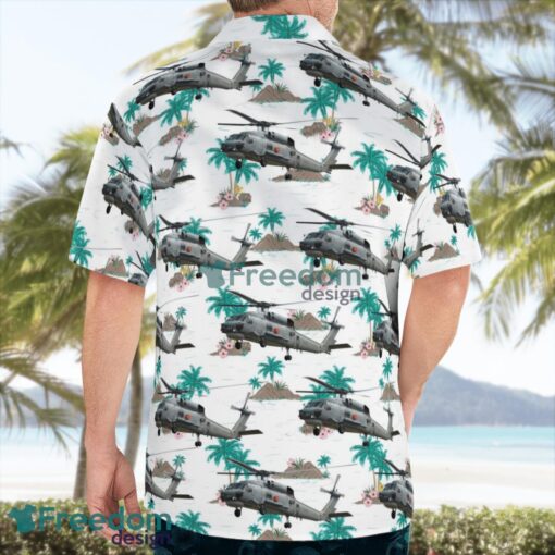 Australian Fleet Air Arm 816 Squadron RAN Sikorsky (ASTA) S-70B-2 Seahawk Hawaiian Shirt Beach Summer Shirt Product Photo 4