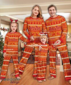 Autozone Pajamas Set Ugly Christmas Gift Family