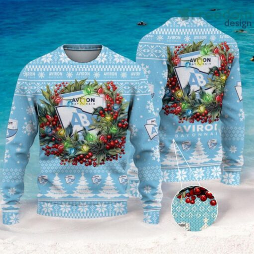 Aviron Bayonnais Christmas Ugly Sweater 3D Gift For Men And Women Product Photo 1