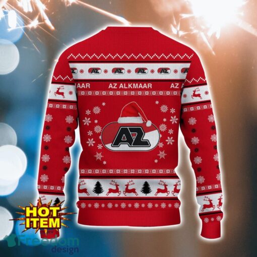 AZ Alkmaar 3D Ugly Christmas Sweater For Men And Women Sport Fans Product Photo 3