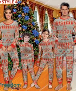 B 1B Lancer B1B Aircraft Pajamas Set Family Gift For Family Christmas image B-1B Lancer B1B Aircraft Pajamas Set Family Gift For Family Christmas - B-1B Lancer B1B Aircraft Pajamas Set Family Photo Red
