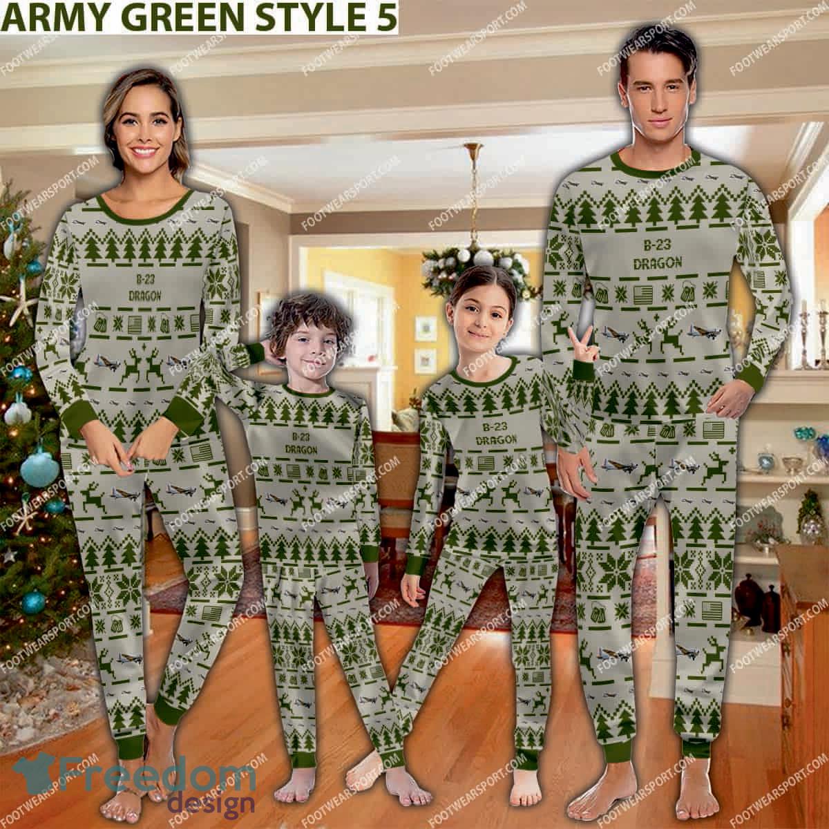 b-23-dragon-b23-aircraft-ugly-christmas-pajamas-set-men-women-children-4.jpg B-23 Dragon B23 Aircraft Ugly Christmas Pajamas Set Men Women Children - B-23 Dragon B23 Aircraft Pajamas Set Family Photo Zarmy