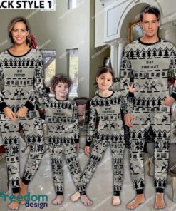 B-47 Stratojet B47 Aircraft Pajamas Set Family Army Gift Christmas