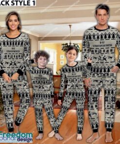 B-52 Stratofortress B52 Aircraft Pajamas Set Family War Gift Christmas