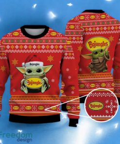 Baby Yoda Ugly Sweater bojangles Christmas Sweater For Men Women Hoiliday Gift