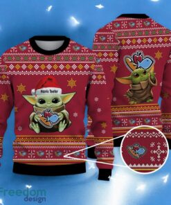 Baby Yoda Ugly Sweater harris teeter Christmas Sweater For Men Women Hoiliday Gift