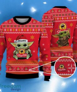 Baby Yoda Ugly Sweater shoprite Christmas Sweater For Men Women Hoiliday Gift