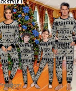 BAC Strikemaster Aircraft Ugly Christmas Pajamas Set Family War Gift