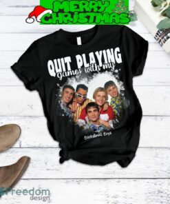 Backstreet Boys Quit Playing Game With My Backstreet Boys Black Fleece Pajamas Set Men Women For Fans - Backstreet Boys Quit Playing Game With My Backstreet Boys Black Fleece Pajamas Set-2