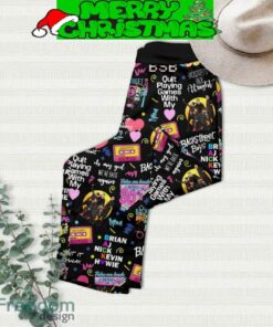 Backstreet Boys Quit Playing Game With My Backstreet Boys Black Fleece Pajamas Set Men Women For Fans image Backstreet Boys Quit Playing Game With My Backstreet Boys Black Fleece Pajamas Set Men Women For Fans - Backstreet Boys Quit Playing Game With My Backstreet Boys Black Fleece Pajamas Set-4