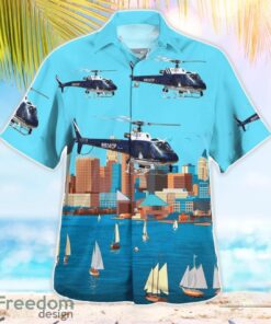 Baltimore County, Maryland, Baltimore County Police Department Eurocopter AS350B3 Helicopters Hawaiian Shirt Beach Shirt For Men And Women Product Photo 3