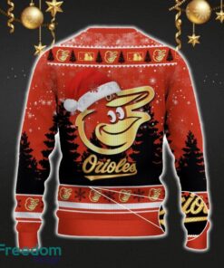 Baltimore Orioles Car For Fans 3D Sweater Ugly Christmas Santa Hat Tree Gift For Men Women - Baltimore Orioles Ugly Christmas Sweater_3