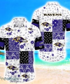 Baltimore Ravens Hawaii For Summer Sport Team Hawaiian Shirt