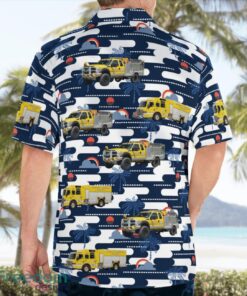 Bangor, Northampton County, Pennsylvania, North Bangor Fire Company Aloha Hawaiian Shirt Beach Gift Shirt Product Photo 2