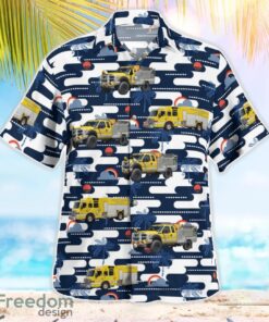 Bangor, Northampton County, Pennsylvania, North Bangor Fire Company Aloha Hawaiian Shirt Beach Gift Shirt Product Photo 3