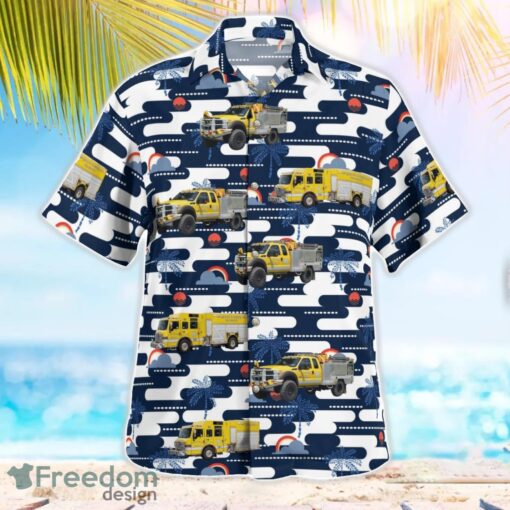 Bangor, Northampton County, Pennsylvania, North Bangor Fire Company Aloha Hawaiian Shirt Beach Gift Shirt Product Photo 3