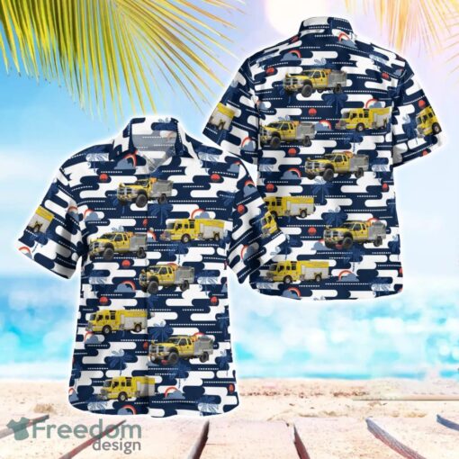 Bangor, Northampton County, Pennsylvania, North Bangor Fire Company Aloha Hawaiian Shirt Beach Gift Shirt Product Photo 1