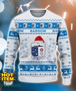 Barrow AFC 3D Ugly Christmas Sweater For Men And Women Sport Fans Product Photo 2