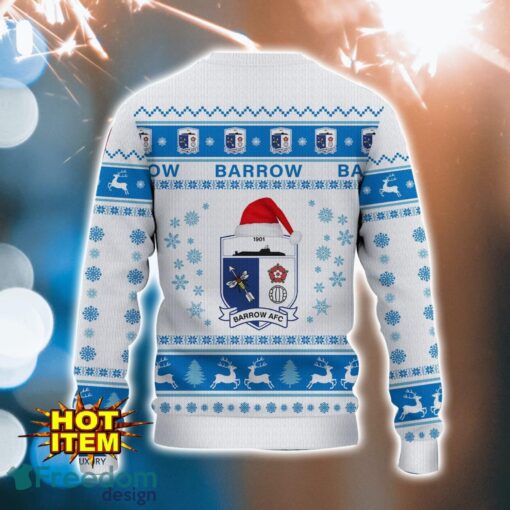 Barrow AFC 3D Ugly Christmas Sweater For Men And Women Sport Fans Product Photo 3