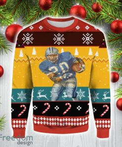 Barry Sanders Detroit Lions Christmas Gift Ugly Christmas Sweater For Men And Women