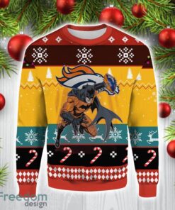 Batman Denver Broncos Christmas Gift Ugly Christmas Sweater For Men And Women