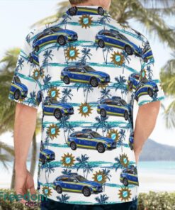 Bavarian State Police Bayerische Staatliche Polizei Summer Hawaiian Shirt Product Photo 2