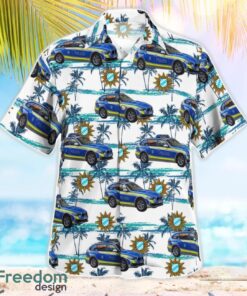 Bavarian State Police Bayerische Staatliche Polizei Summer Hawaiian Shirt Product Photo 3