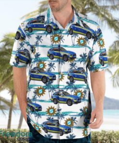 Bavarian State Police Bayerische Staatliche Polizei Summer Hawaiian Shirt Product Photo 4