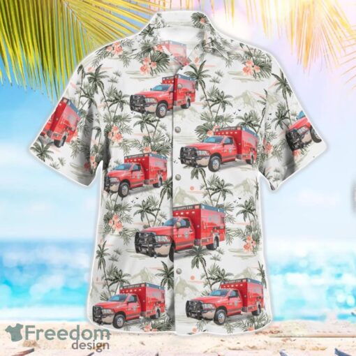 Bay County, Florida, Bay County EMS Hawaiian Shirt Beach Shirt For Men And Women Product Photo 3