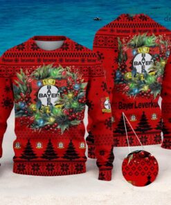 Bayer 04 Leverkusen Christmas Ugly Sweater 3D Gift For Men And Women