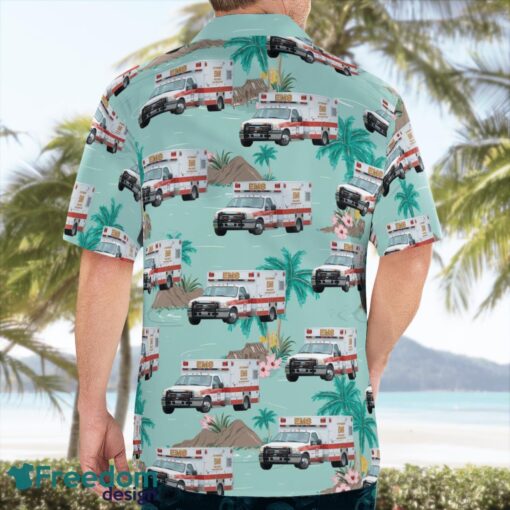 Beaumont, Texas, The City of Beaumont EMS Hawaiian Shirt Summer Beach Shirt Product Photo 2