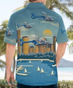 Bedford, Massachusetts, Boston MedFlight Airbus Helicopters H145 Hawaiian Shirt Product Photo 2