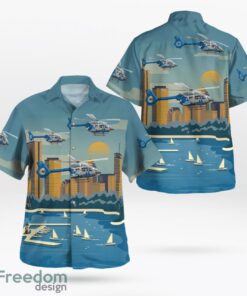 Bedford, Massachusetts, Boston MedFlight Airbus Helicopters H145 Hawaiian Shirt