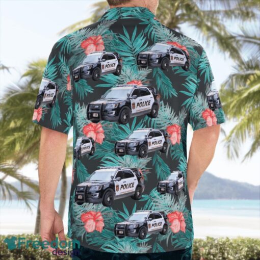 Bedford Police Department, New York Aloha Hawaiian Shirt Beach Gift Shirt Product Photo 2