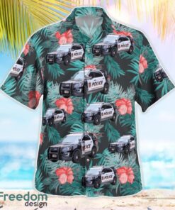 Bedford Police Department, New York Aloha Hawaiian Shirt Beach Gift Shirt Product Photo 3